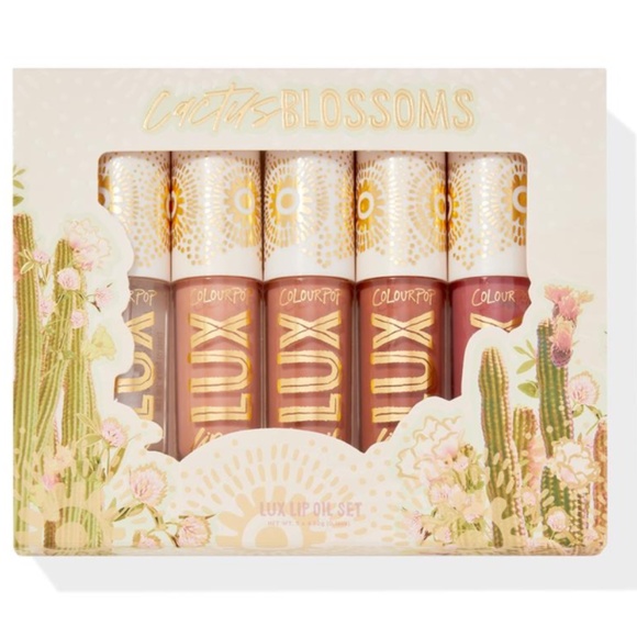 ✨PICK 2/$40✨🌵 Colourpop Cactus Blossoms Lip Oil Set - Picture 3 of 6